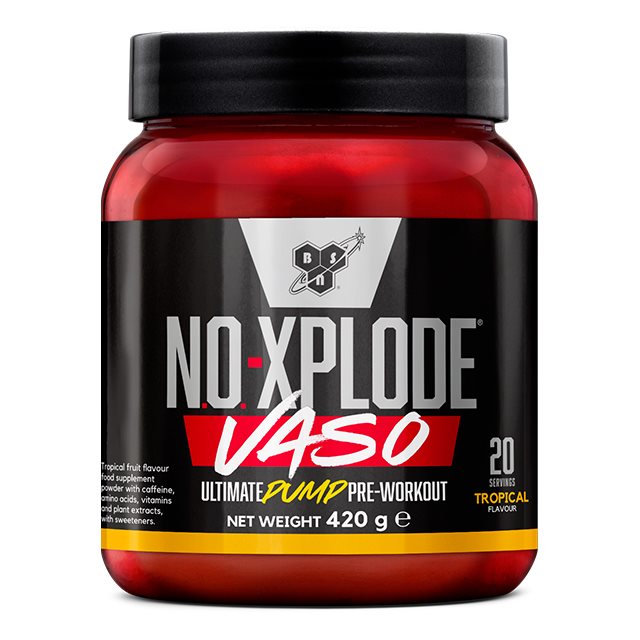 Product Image for Bsn n.o.-xplode vaso pre-workout tropical 420g