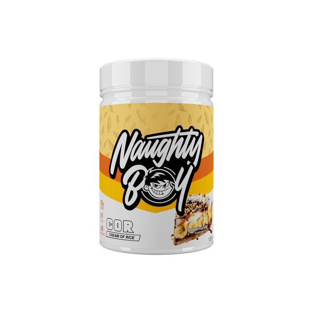 Naughty Boy Cream of Rice Banoffee Pie 1kg | Hälsokost - Livsmedel - Gröt & Gryn | Gymkraft