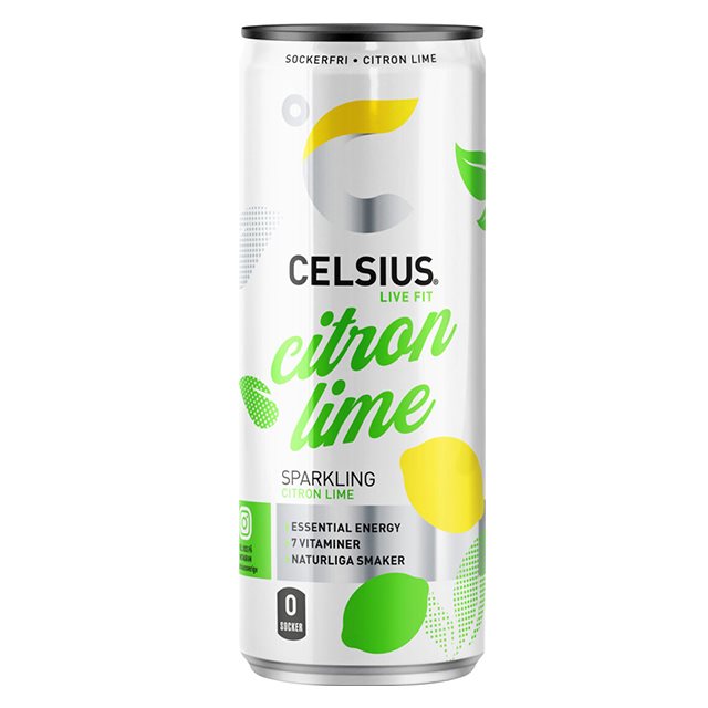 Celsius Citron/Lime 355ml