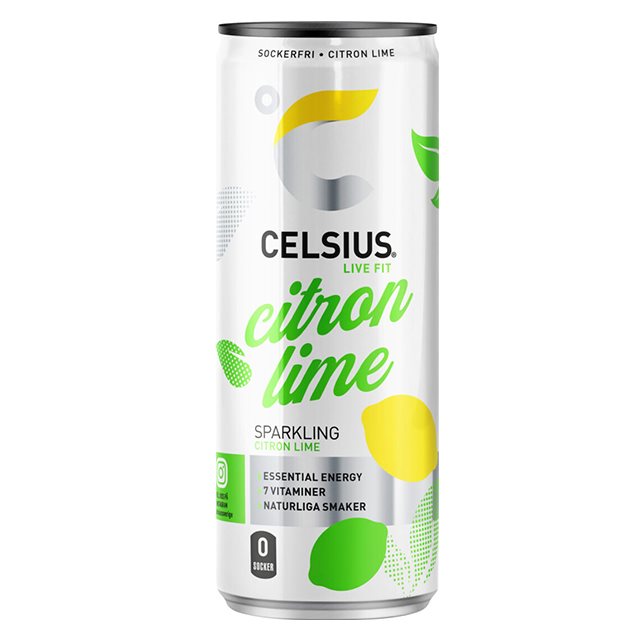 Product Image for Celsius citron/lime 355ml