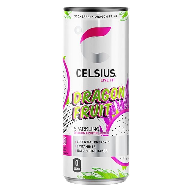 Celsius Dragon Fruit 355ml