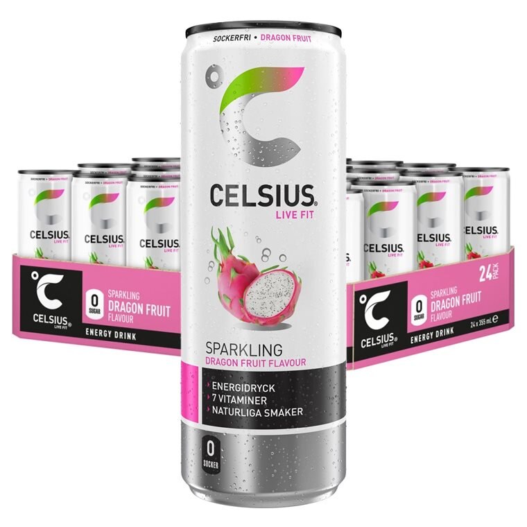 Celsius Dragon Fruit 24x355ml