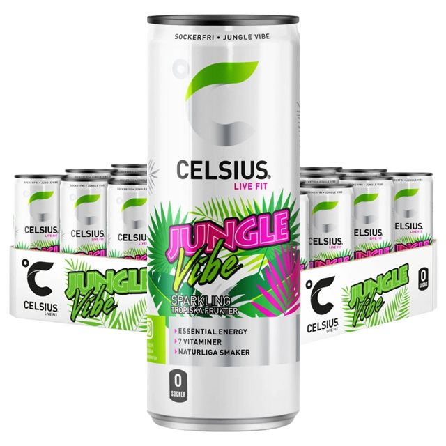 Product Image for Celsius jungle vibe 24x355ml