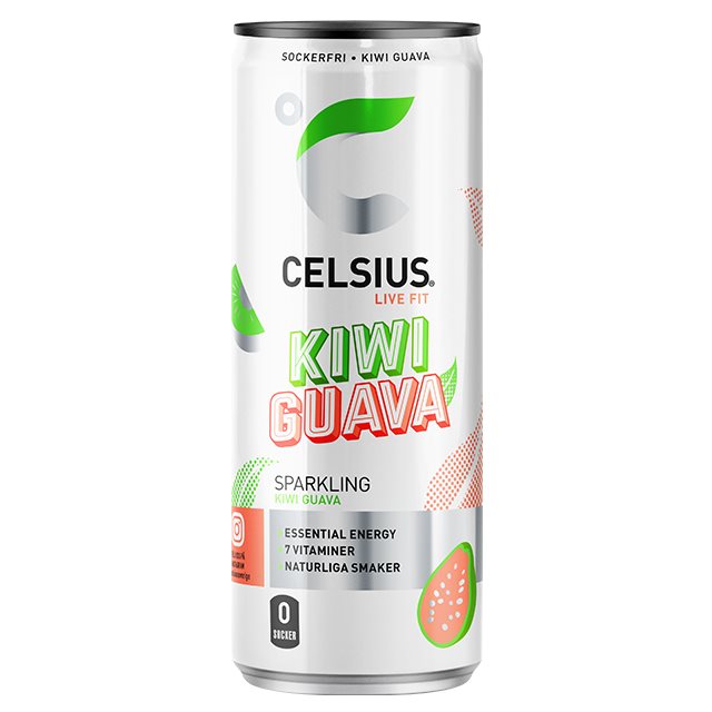 Product Image for Celsius kiwi guava 355ml