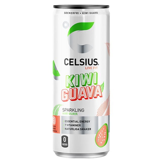 Celsius Kiwi Guava 355ml | Drycker - Energidryck - Sockerfri energidryck | Gymkraft