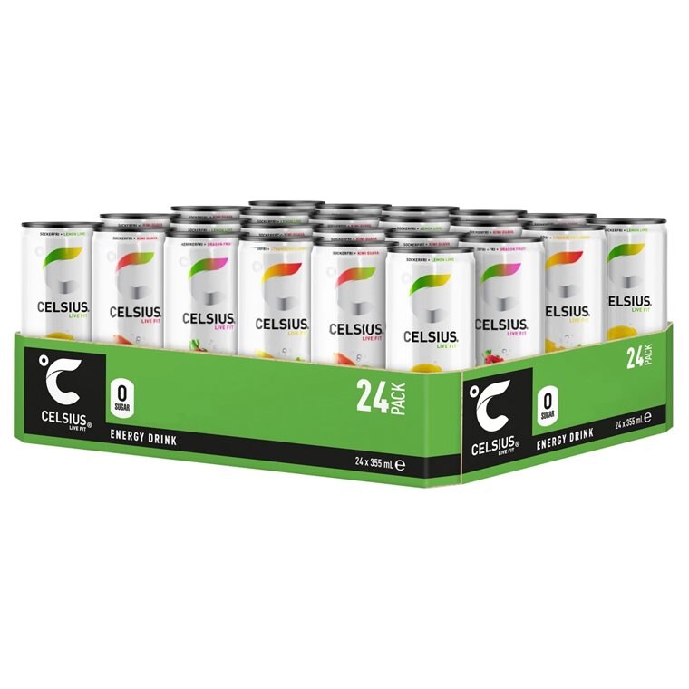 Celsius Mixflak 24x355ml | Drycker - Energidryck - Sockerfri energidryck | Gymkraft