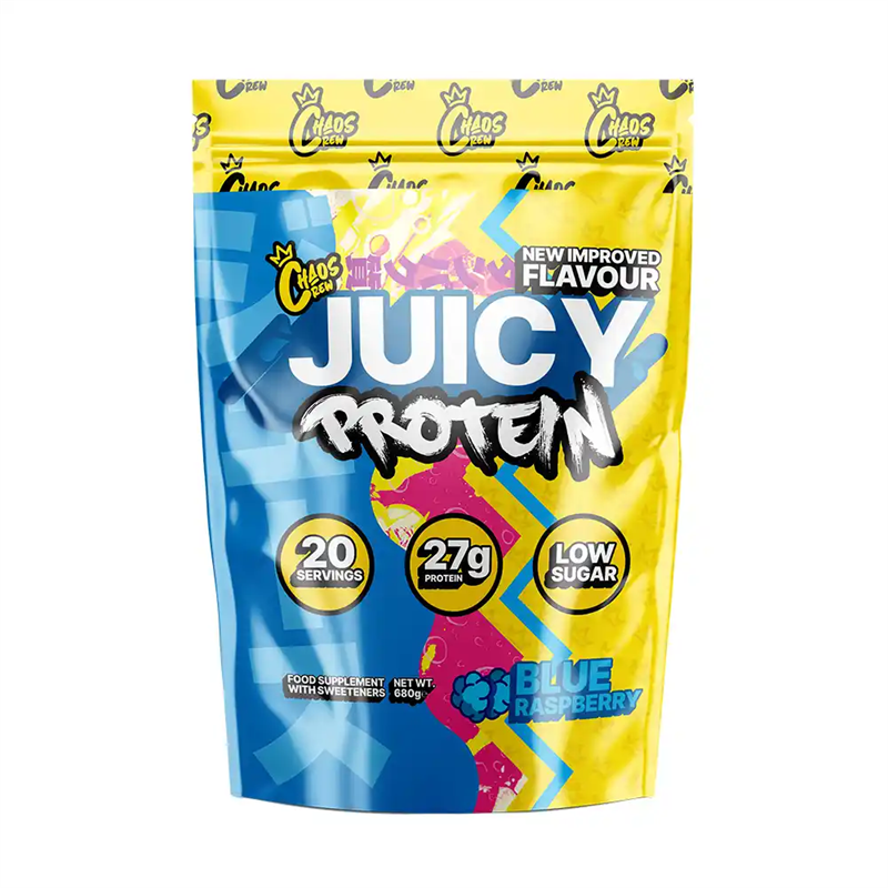 Chaos Crew Juicy Protein Blue Raspberry 680g
