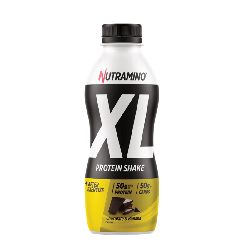 Nutramino XL Protein Shake Chocolate Banana 475ml | Varumärken - Nutramino | Gymkraft