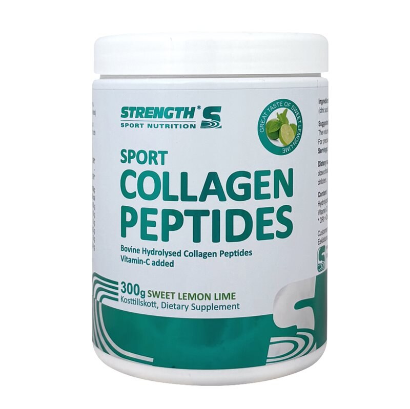 Strength Collagen Peptides Sweet Lime 300g | Varumärken - Strength Sport Nutrition | Gymkraft