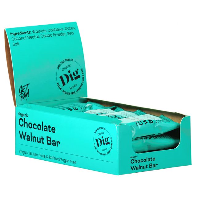 DIG Chocolate Walnut Bar 12x42g