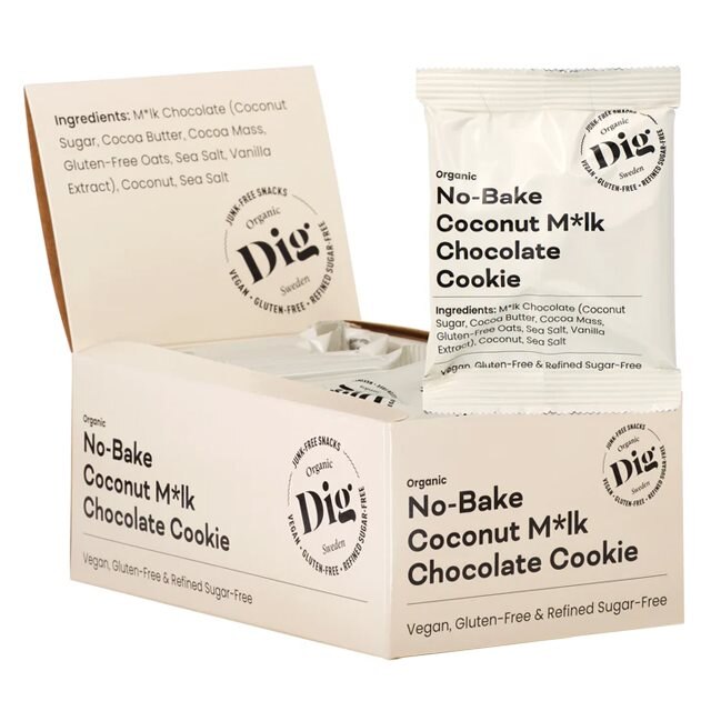 DIG No-Bake Coconut M*lk Chocolate Cookie 12x30g