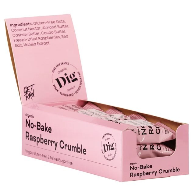 DIG No-Bake Raspberry Crumble 12x35g
