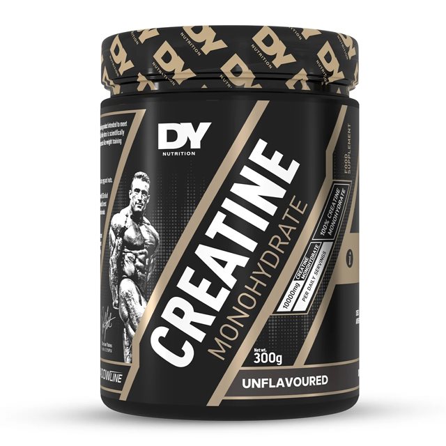DY Nutrition Creatine Monohydrate 300g | Kosttillskott - Kreatin - Kreatin monohydrat | Gymkraft