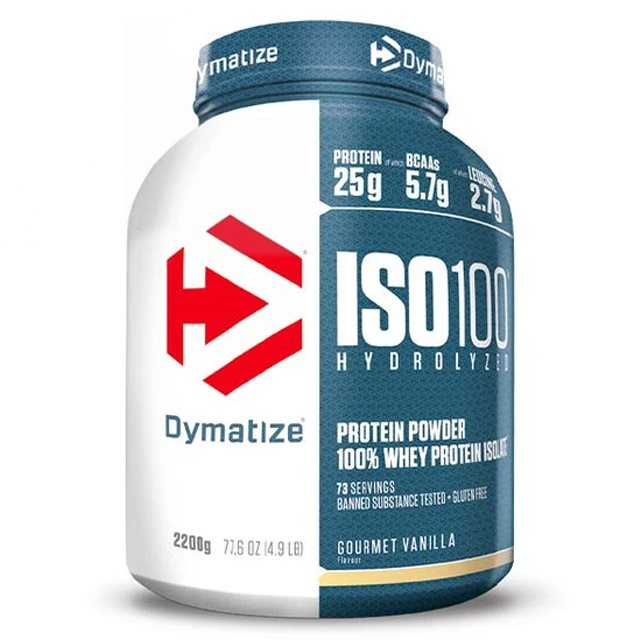 Dymatize Iso-100 Gourmet Vanilla 2,2kg | Kosttillskott - Proteinpulver - Vassleprotein - Vassleisolat | Gymkraft