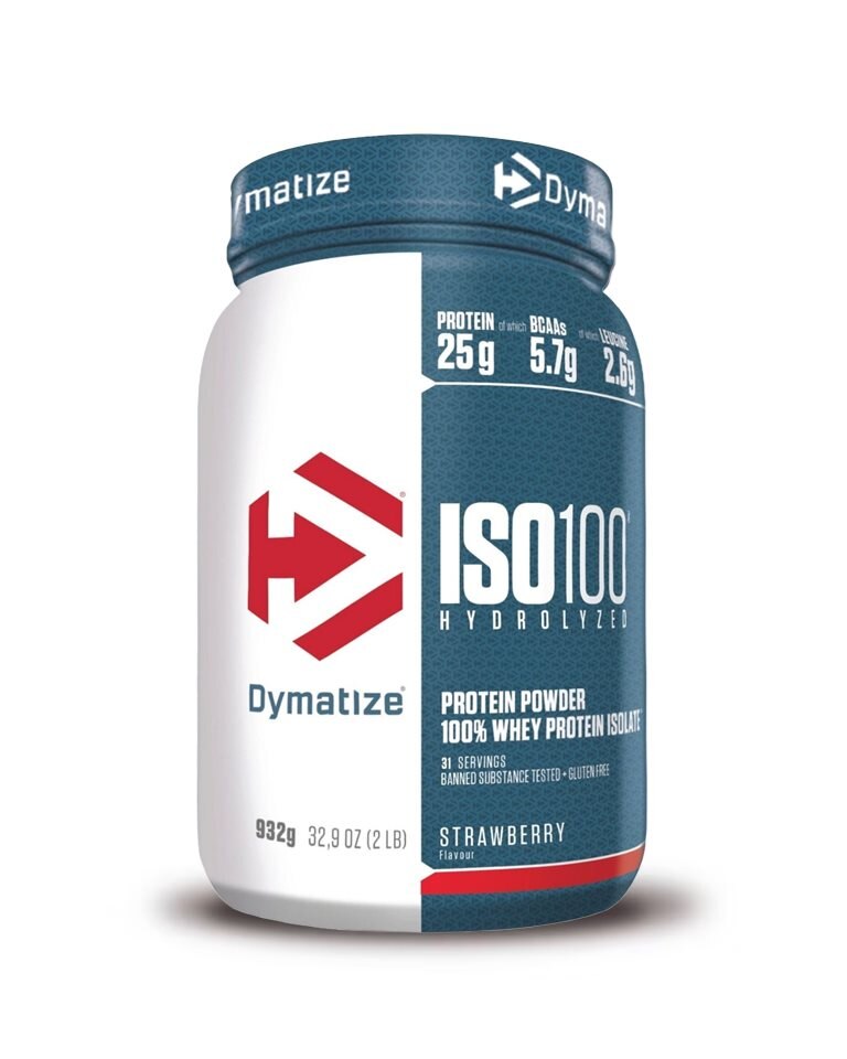 Dymatize Iso-100 Strawberry 932g