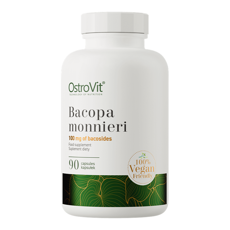 OstroVit Bacopa Monnieri 90 Tabletter | Kosttillskott - Vitaminer & Mineraler | Gymkraft