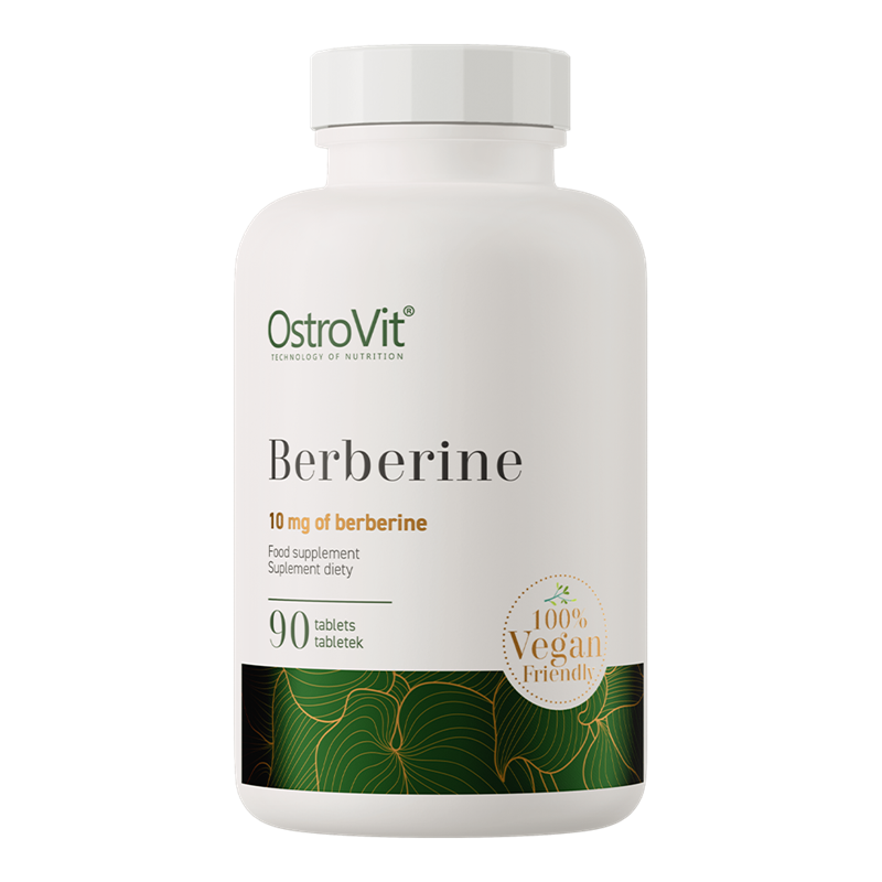OstroVit Berberine VEGE 90 Tabeltter | Kosttillskott - Vitaminer & Mineraler | Gymkraft