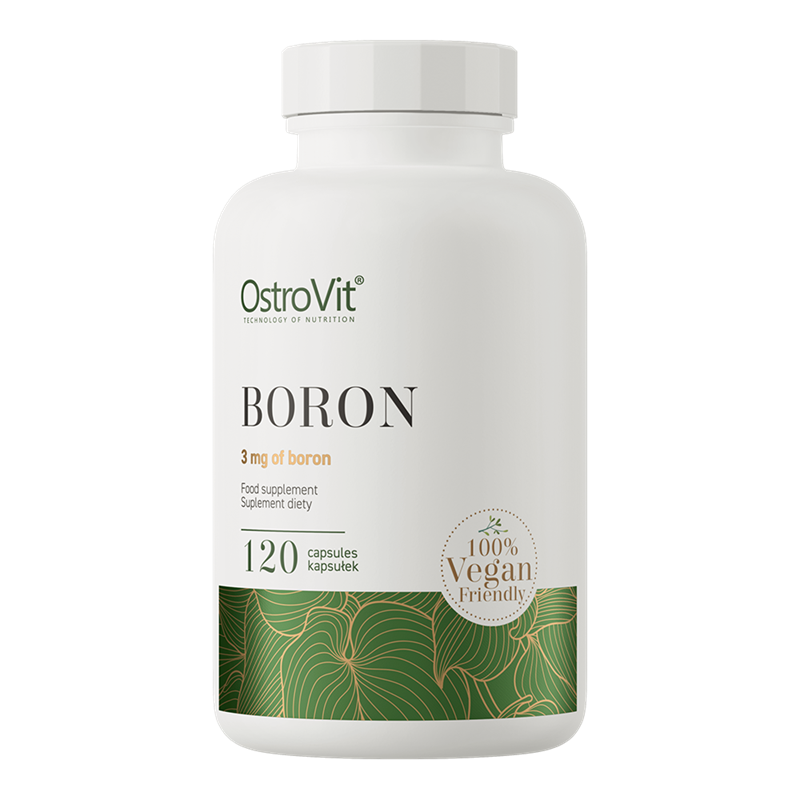 OstroVit Boric Acid VEGE 120 Kapslar | Kosttillskott - Vitaminer & Mineraler | Gymkraft