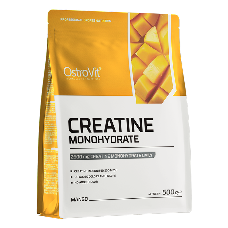 OstroVit Creatine Mango 500g | Kosttillskott - Träningstillskott - Före träning | Gymkraft