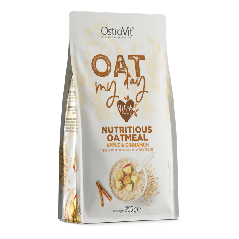 OstroVit Oat My Day Apple Cinnamon 200g | Hälsokost - Livsmedel - Gröt & Gryn | Gymkraft