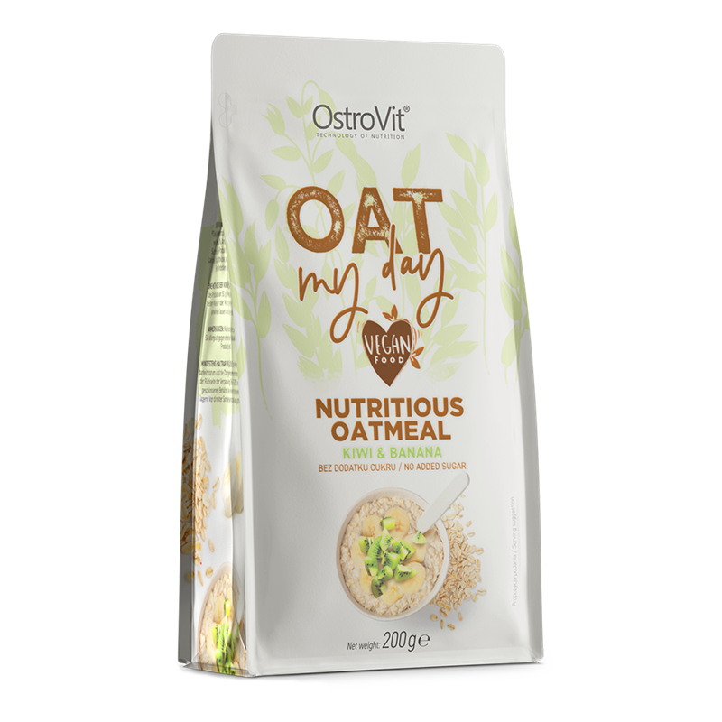 OstroVit Oat My Day Kiwi-banana 200g | Hälsokost - Livsmedel - Gröt & Gryn | Gymkraft