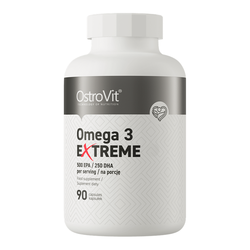 OstroVit Omega 3 Extreme 90 Kapslar | Hälsokost - Omega & fettsyror | Gymkraft