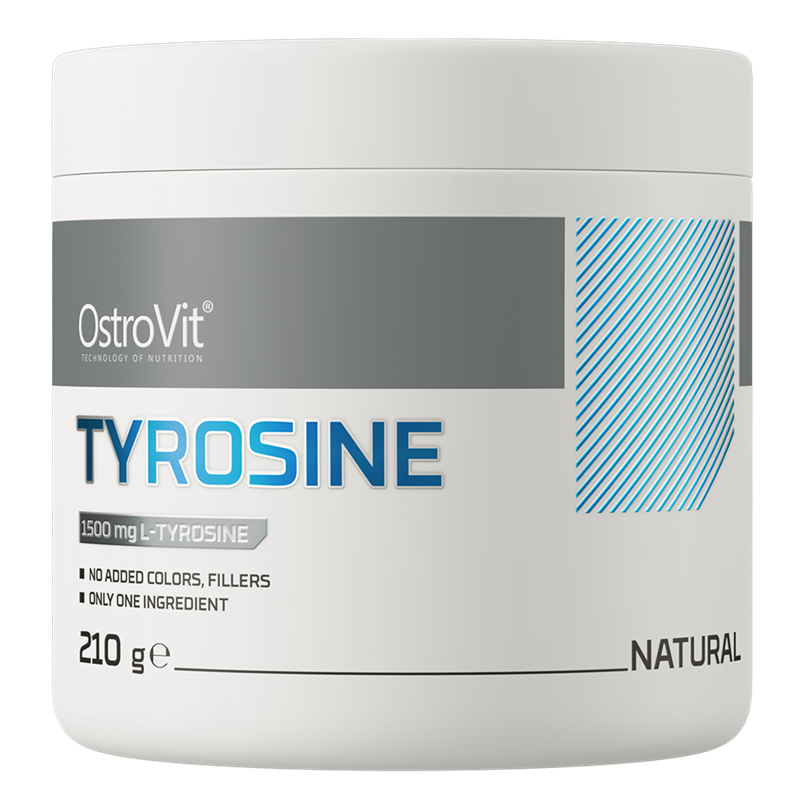 OstroVit Tyrosine Neutral 210g | Kosttillskott - Aminosyror - Veganska aminosyror | Gymkraft