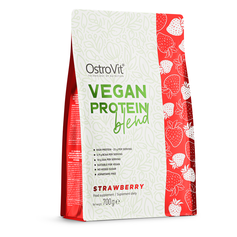 OstroVit Vegan Protein Blend Strawberry 700g