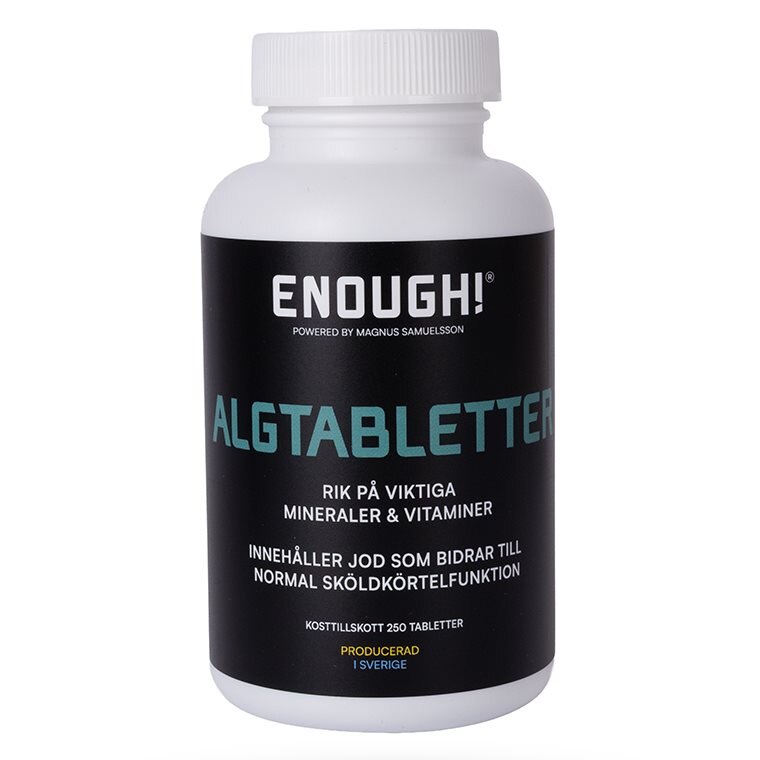 Product Image for Enough algtabletter 250 tabletter