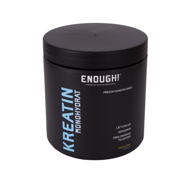 Enough Kreatin 300g | Kosttillskott - Träningstillskott - Före träning | Gymkraft