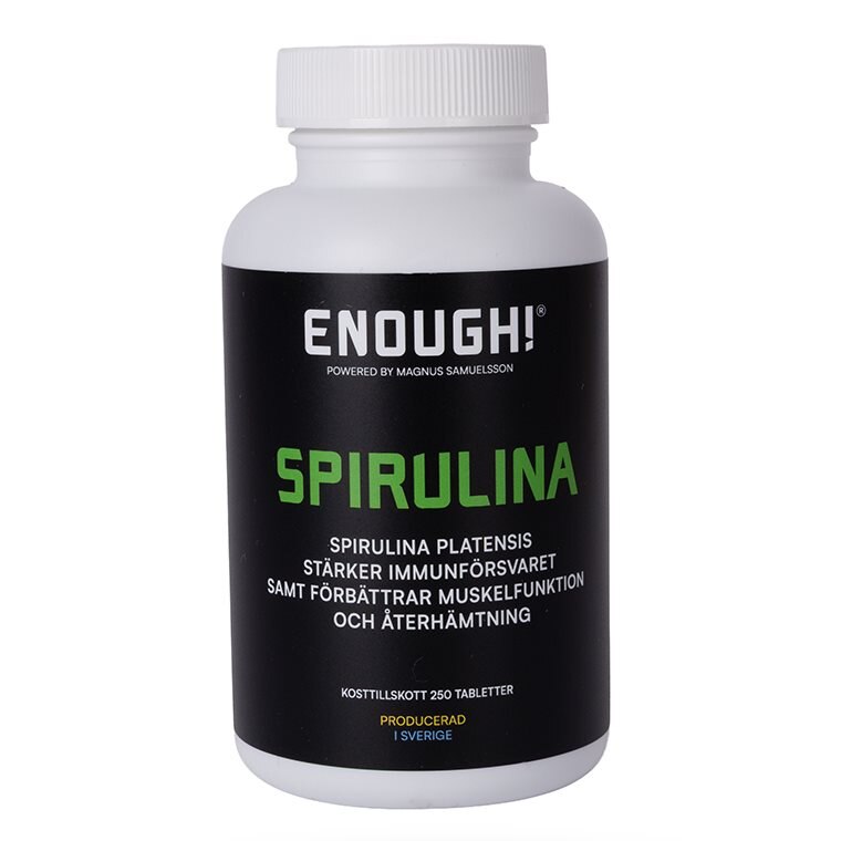 Product Image for Enough spirulina 250 tabletter