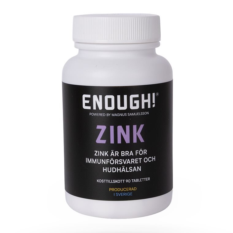 Product Image for Enough zink 25mg 90 tabletter