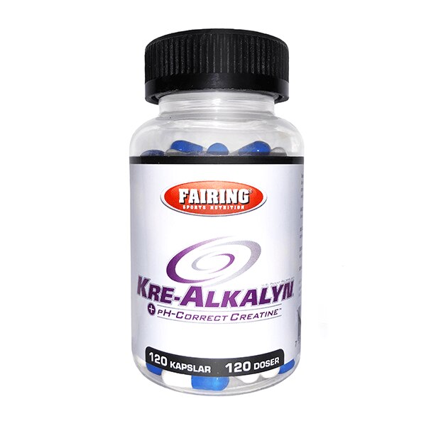 Fairing Kre-Alkalyn 120 Kapslar | Kosttillskott - Kreatin | Gymkraft