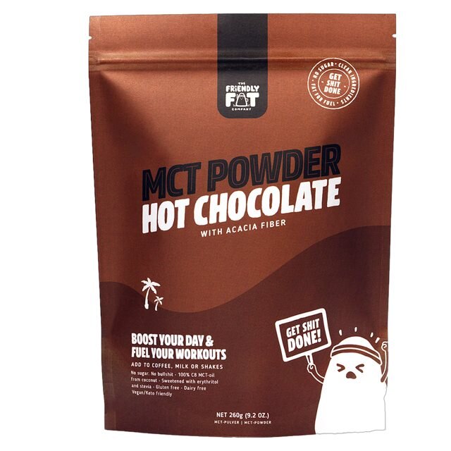 Product Image for Tffc hot chocolate mct pulver c8 260g