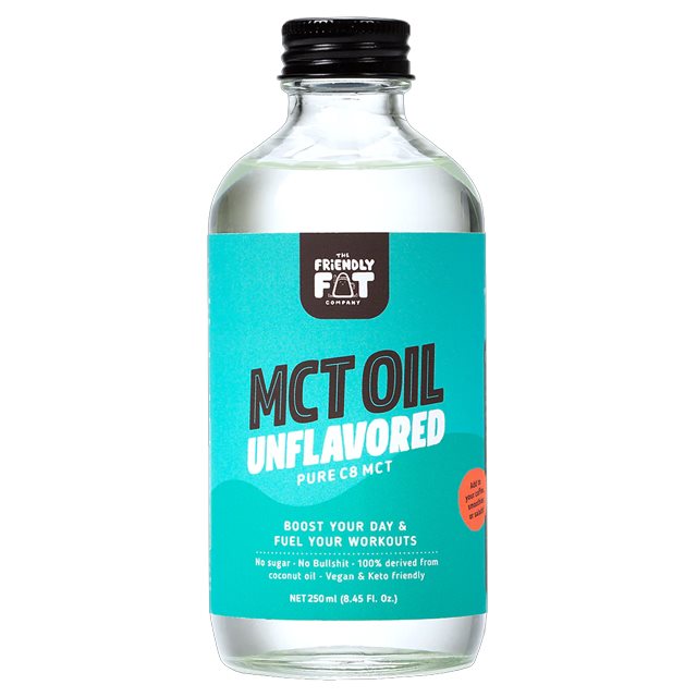 TFFC MCT-Olja C8 250ml | Kosttillskott - Omega & Fettsyror - MCT-Fett | Gymkraft