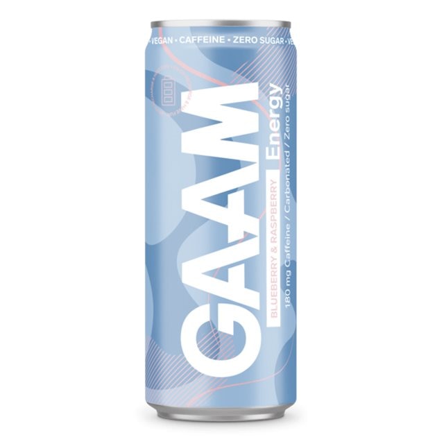 Product Image for Gaam energy blueberry & raspberry 330ml