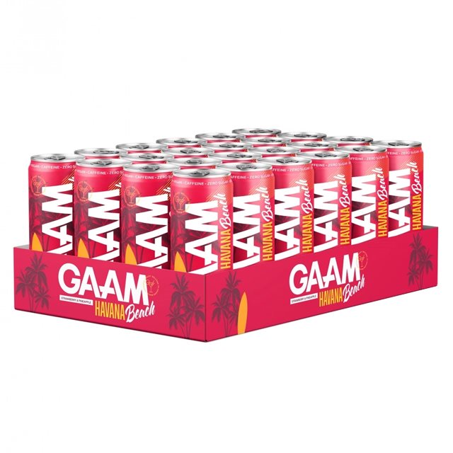 Product Image for Gaam energy havana beach 24x330ml