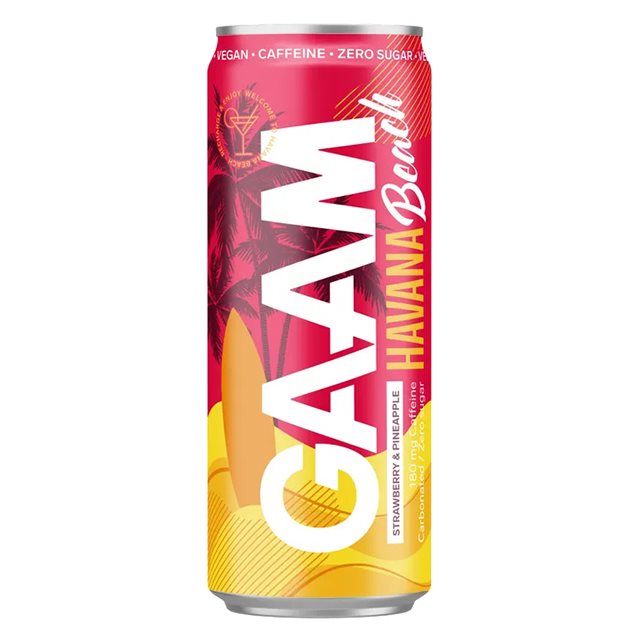 Product Image for Gaam energy havana beach 330ml