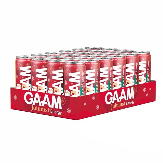 GAAM Energy Julmust 24x330ml