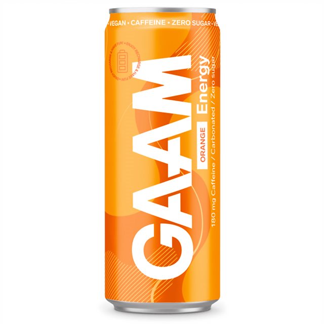 Product Image for Gaam energy orange 330ml