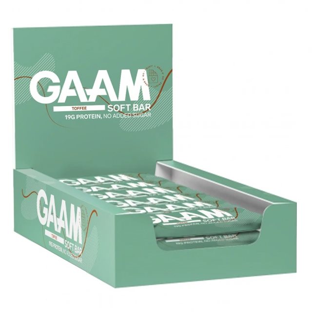GAAM Soft Bar Toffee 12x55g