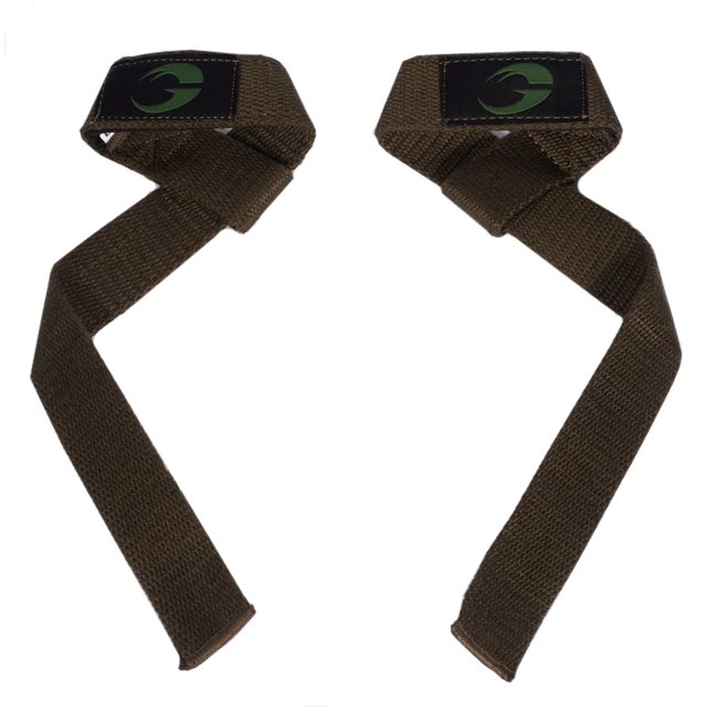 GASP Classic Lifting Straps Forest Green | Träningstillbehör - Remmar & Lindor | Gymkraft