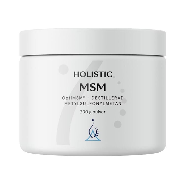 Holistic MSM 200g | Hälsokost - Led- och muskelvärk | Gymkraft