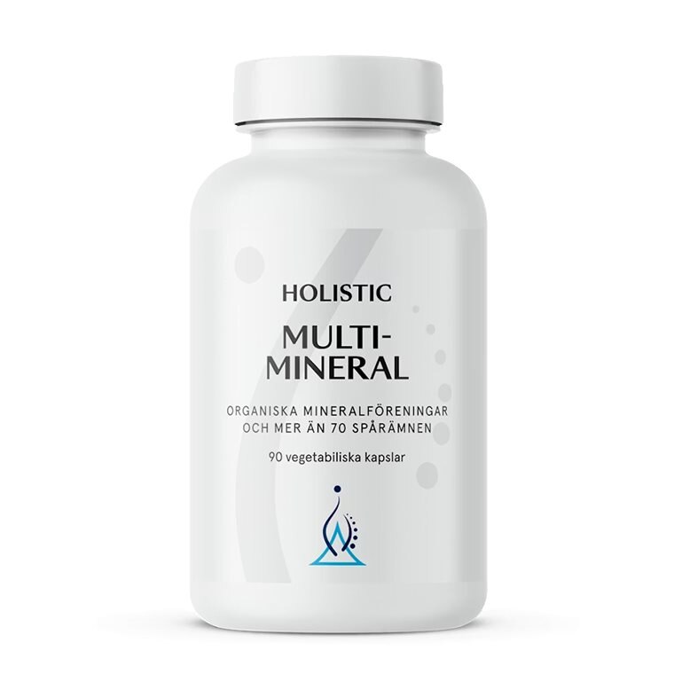 Holistic Multimineral 90 Kapslar | Hälsokost - Led- och muskelvärk | Gymkraft