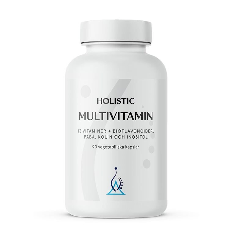 Holistic Multivitamin 90 Kapslar | Kosttillskott - Vitaminer & Mineraler - Multivitamin | Gymkraft