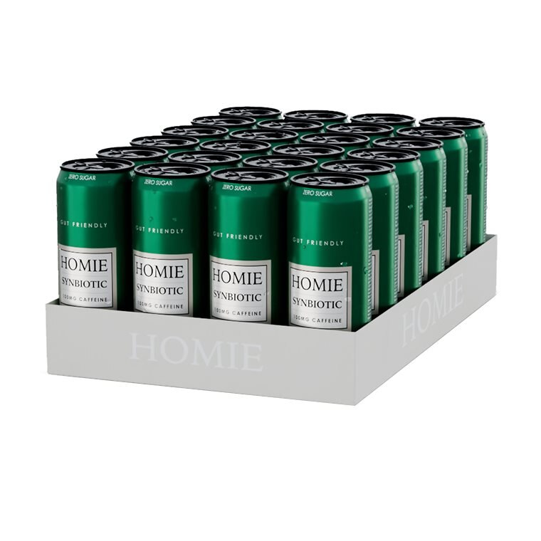 Product Image for Homie wake up synbiotic pear passion 24x330ml