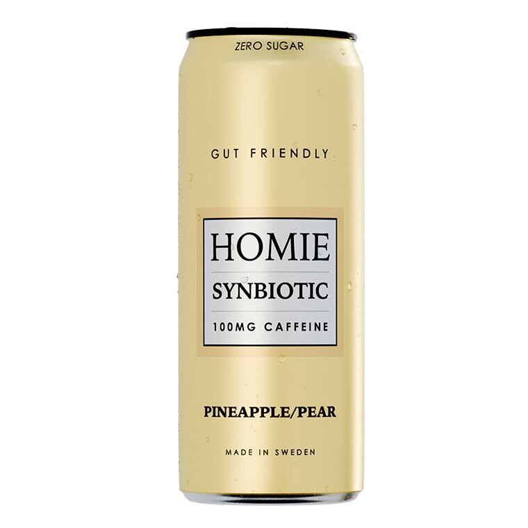 Product Image for Homie wake up synbiotic pineapple pear 330ml