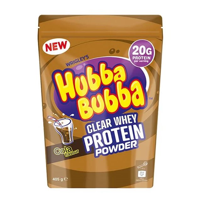 Hubba Bubba Clear Whey Cola 405g | Kosttillskott - Proteinpulver - Vassleprotein - Vassleisolat | Gymkraft