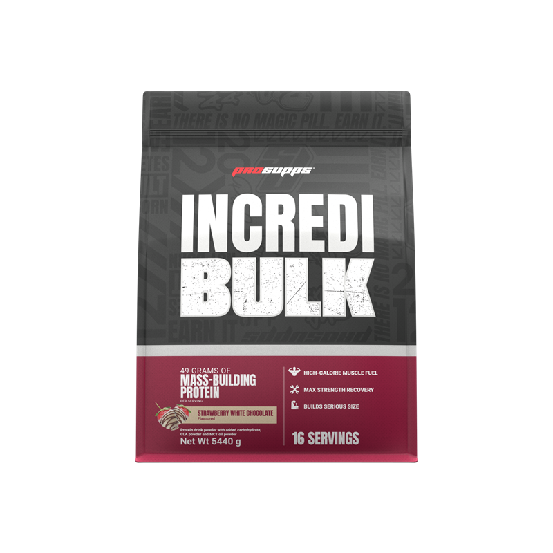 Pro Supps Incredibulk Gainer Strawberry White Chocolate 5,4kg