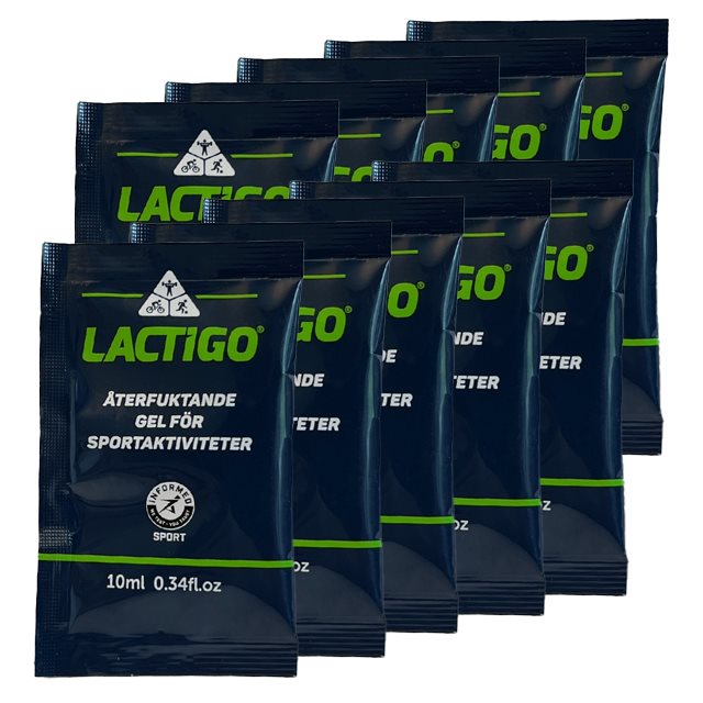Lactigo engångsförpackning 10x10ml | Kosttillskott - Träningstillskott - Efter träning | Gymkraft